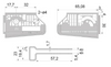 Zawieszka regulowana ZM-276 (L+P) inox