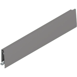 Bok MERIVOBOX, wysokość M (91 mm), dł.=500 mm, prawy, kolor - szary indium mat