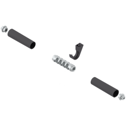 AVENTOS HL do frontów nad korpusem, łącznik do stabilizacji poprzecznej wstępnie zmontowany, okrągła