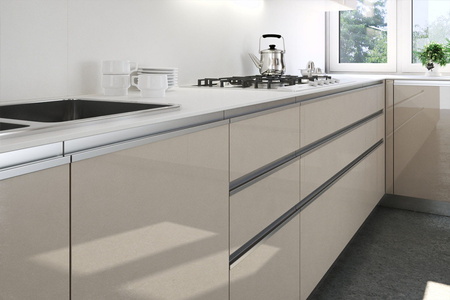 Zobal - uchwyt do szafek dolnych UKW-5-Biały RAL 9003 , Standard