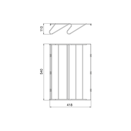 Zestaw Quartz – rama z cichym domykiem i szuflada na buty M70, tytanowa