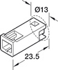 Loox5 przew. przedl. 12V/1,0m