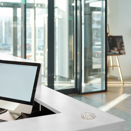 Odświeżacz E-Fan, biały 80 mm