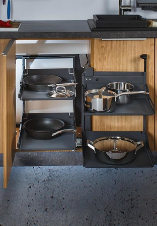 Magic-Corner Comfort Libell 1000/ 600/ prawy/ antracyt