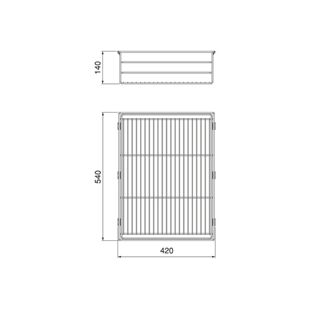 Zestaw Quartz M70, tytanowy