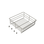 Kosz druciany Quartz M60, tytanowy